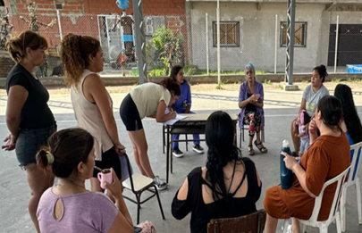 Jornadas sanitarias en Villa Soldati