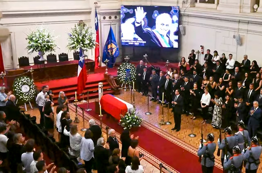 Pesar por la muerte del expresidente chileno Sebastián Piñera