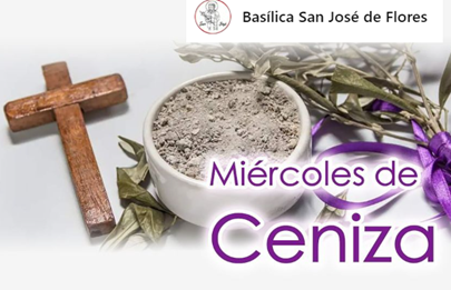 Miércoles de Ceniza en la Basílica de Flores