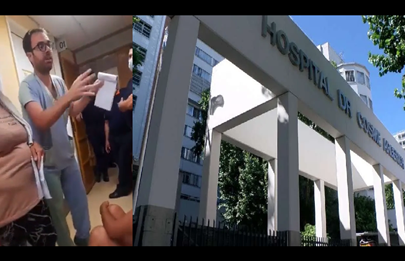 Acciones legales contra los que lo filmaron al médico del Argerich