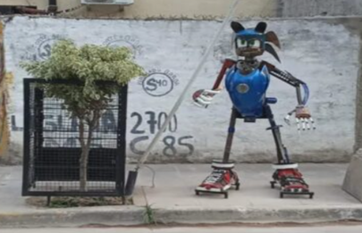 Transformando chatarra en arte el escultor de Soldati