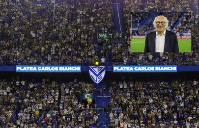 Vélez homenajeó a Bianchi a 30 años de la Intercontinental