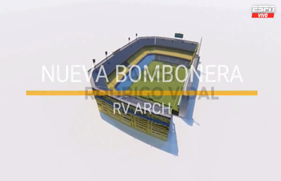 Presentaron un proyecto para ampliar La Bombonera sin comprar terrenos