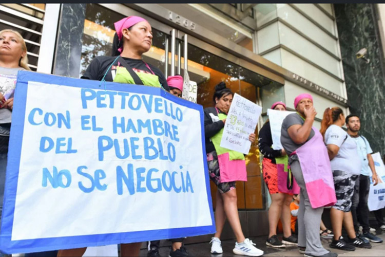 “Cocineras contra el hambre”: jornada nacional de protesta en reclamo de alimentos