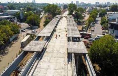 Ultiman detalles de la obra del FF.CC Belgrano sur
