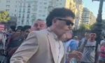 Yamil Santoro patrocinará al militante libertario golpeado frente al Congreso