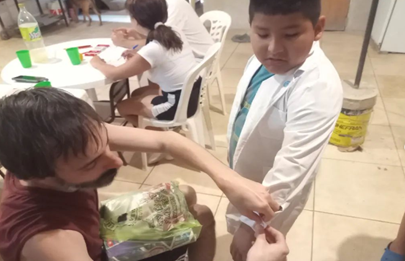 Preparándose para el cole desde “Manos Unidas”