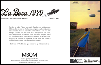 “La Boca, 1979”: una muestra inmersiva en el Quinquela Martin