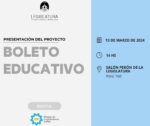 Presentación del proyecto de ley del boleto educativo en la Ciudad