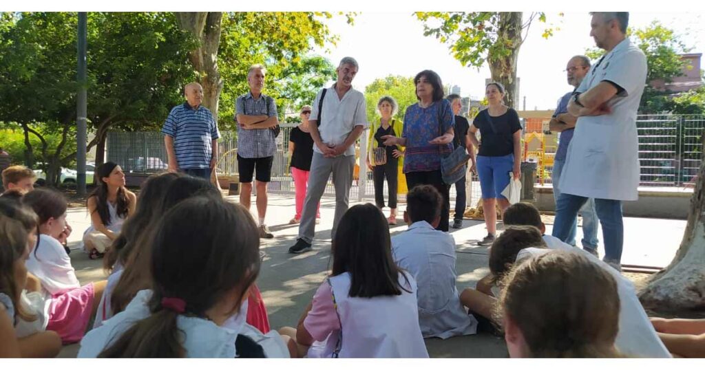 Alumnxs de la Petronila Rodríguez participaron de una actividad por el Día de la Memoria por la Verdad y la Justicia