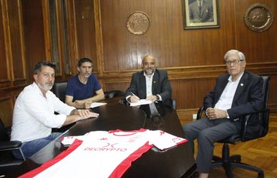 Huracán firma un convenio con el Instituto Universitario para el Desarrollo Productivo y Tecnológico
