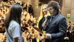 El presidente Javier Milei estuvo en el Colegio Cardenal Copello