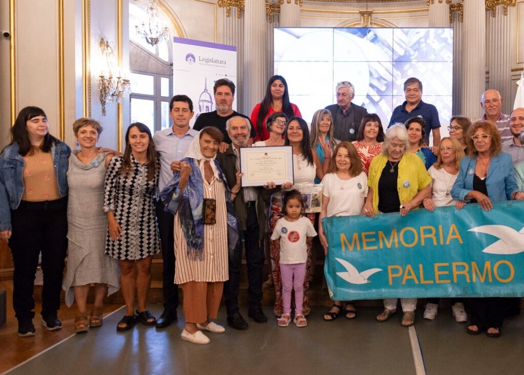 La Legislatura declaró de interés a la Asociación Civil Memoria Palermo