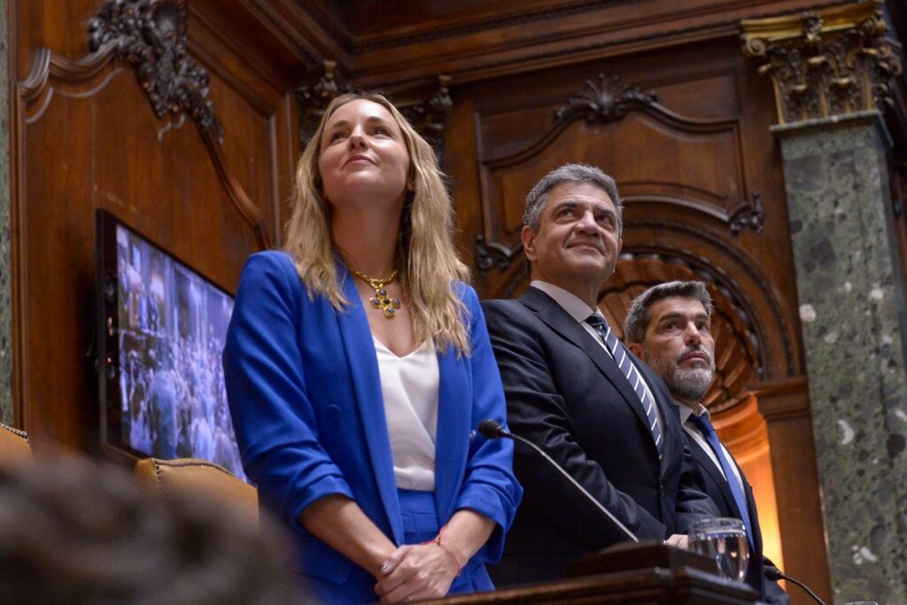 Jorge Macri y un discurso duro en la apertura de sesiones en la Ciudad