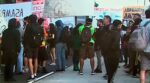 Trabajadores tercerizados de Aerolíneas Argentinas cortaron tres carriles frente al Aeroparque Jorge Newbery