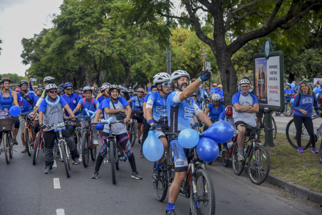 Se viene la “Bicicleteada Azul”, una jornada de concientización sobre el Autismo