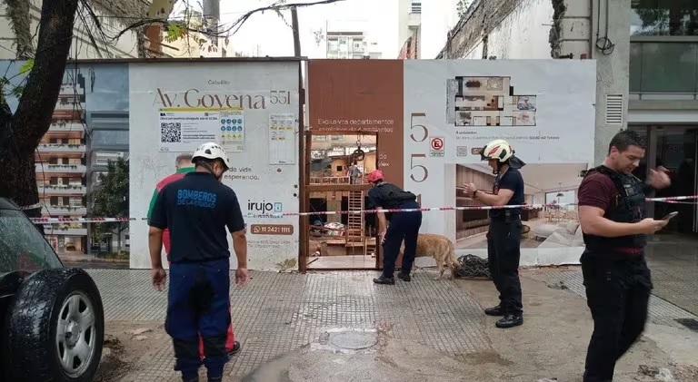 Marcha de vecinos a un mes del derrumbe de Caballito