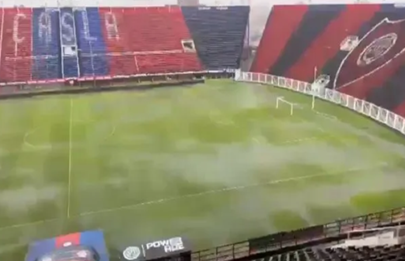 Bajo Flores: San Lorenzo y Godoy Cruz fue suspendido por el temporal