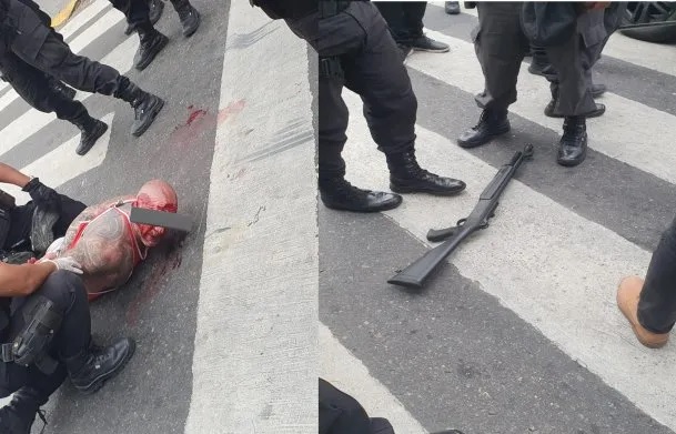 Flores: un empresario atropelló a una adolescente, huyó, se tiroteó con la policía y fue detenido