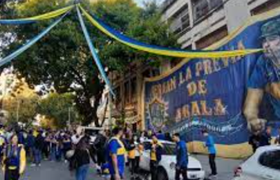 Los hinchas de Boca vuelven a realizar la previa