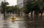 En kayak por Barracas