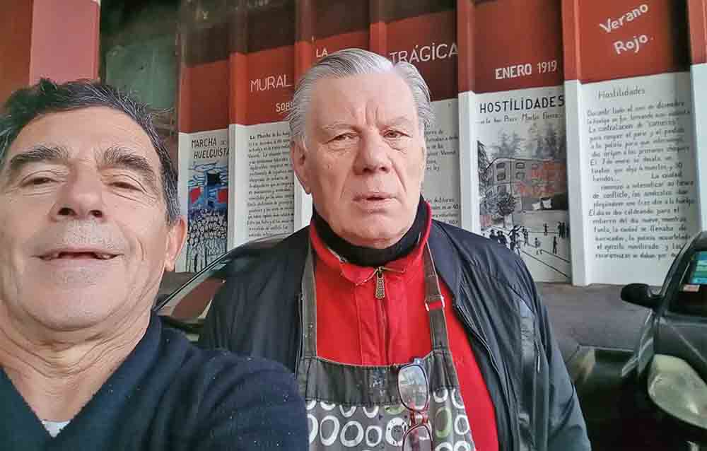 “Plasmamos la historia en las paredes”