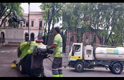 Operativo integral de limpieza intensivo y concientización en “Zona Resero”