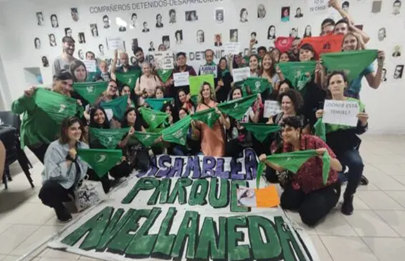 Pañuelazo de la asamblea de Parque Avellaneda