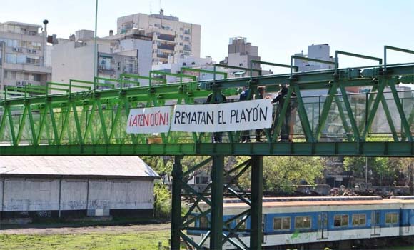 Proyecto de vecinos para ampliar la superficie verde en el Playón de Colegiales