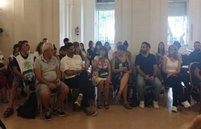 Reunión en rechazo al traslado de Puerto Pibes al Sur Porteño