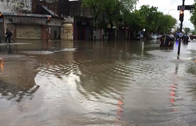 El GCBA continúa con trabajos preventivos en calle por las fuertes lluvias