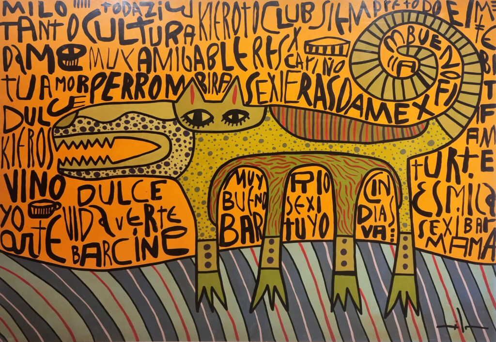 Milo Lockett inaugura muestra de 100 obras en Witcomb