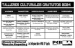 Talleres en el Centro cultural barrio Copello 