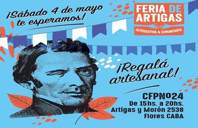 En mayo vuelve la Feria de Artigas al barrio de Flores