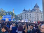 Luego de copar el centro porteño, la marcha federal universitaria llegó a Plaza de Mayo