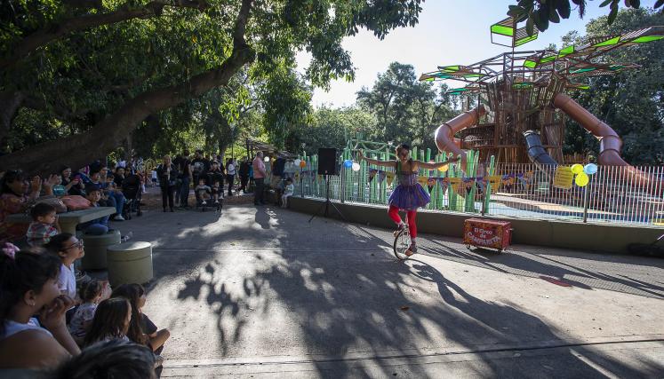 Abrió un nuevo patio de juegos en la Plaza Intendente Casares en Palermo