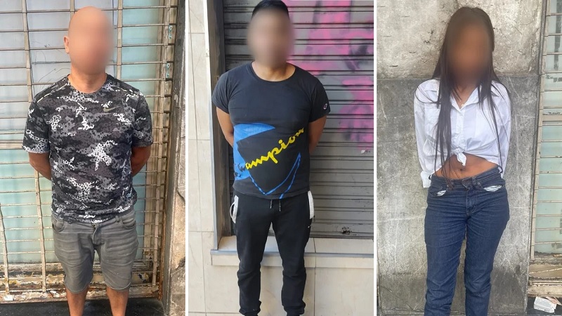 Almagro: tres personas con antecedentes fueron detenidas cuando intentaban robar en un edifico