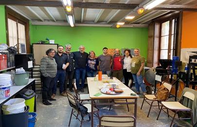 Actividad conjunta del CFP 24 y la UNDAV