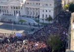 La Marcha federal universitaria inicia con una enorme convocatoria en Congreso