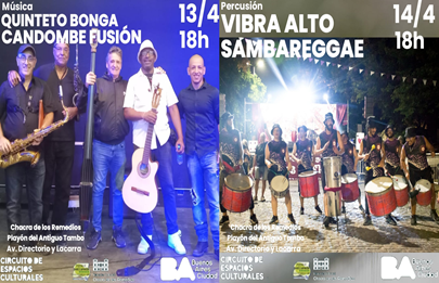 Se viene un finde a toda música en el Parque Avellaneda