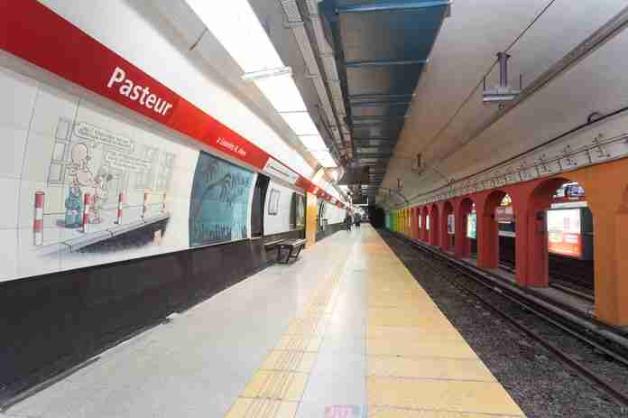 Balvanera: cierra la estación Pasteur-AMIA de la Línea B por obras