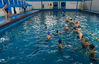 Reabrió la pileta del Parque Chacabuco