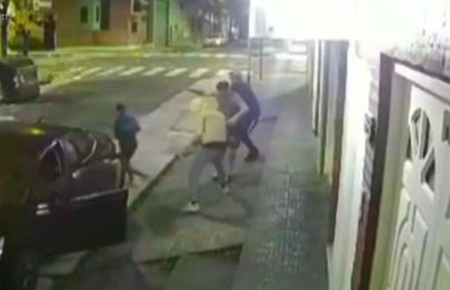 Violento robo automotor en el barrio de Barracas