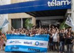 Balvanera: festival por los 79 años de Télam frente al Congreso