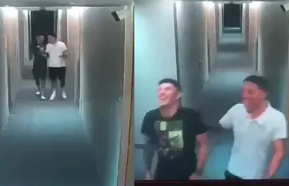 Se filtró video de los jugadores de Vélez saliendo del hotel
