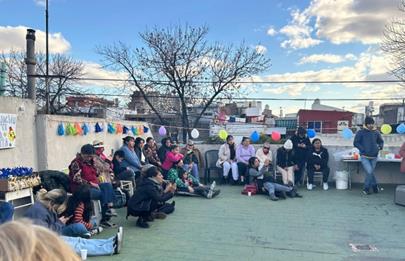 Parque Chacabuco: El Bachillerato Popular Marcelina Meneses inauguró su propio espacio