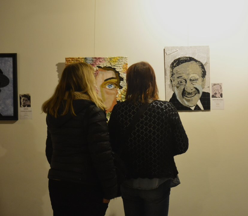 El taller Olivia Mosaico expone obras de sus alumnas en Espacio García