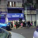 Balvanera: las personas desalojadas del edificio de Larrea al 400 protestaron y exigieron volver a la propiedad