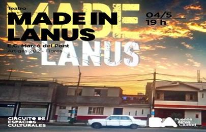 “Made in Lanus” en Espacio Cultural Marcó del Pont