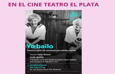 “Yo Bailo” en el Cine El Plata